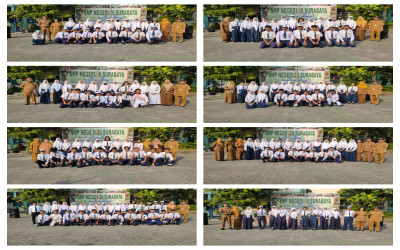 SMPN 29 Surabaya Memperkenalkan 7 Bintang Mapel dan Duta Literasi